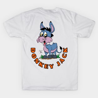 Cute Donkey Jack Oronoco Minnesota Best Friend pet Fritts Cartoons T-Shirt